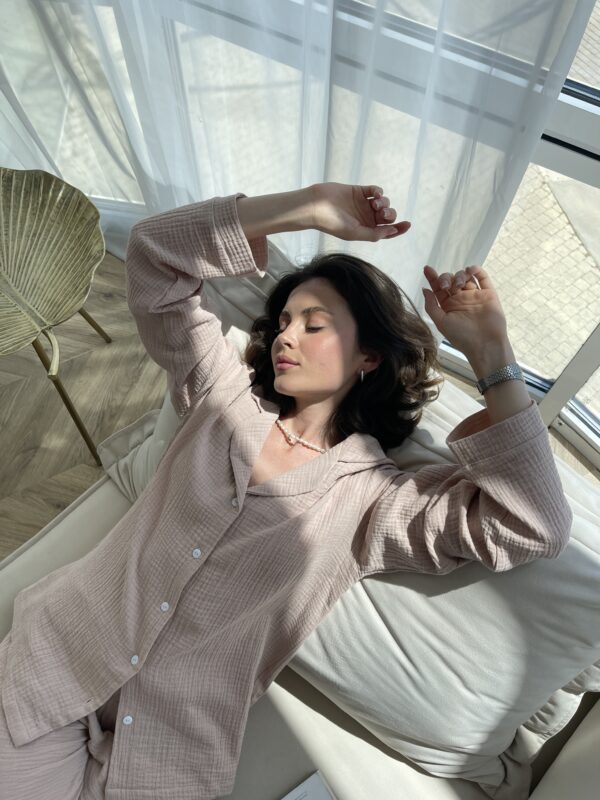 Beige Pyjama Set