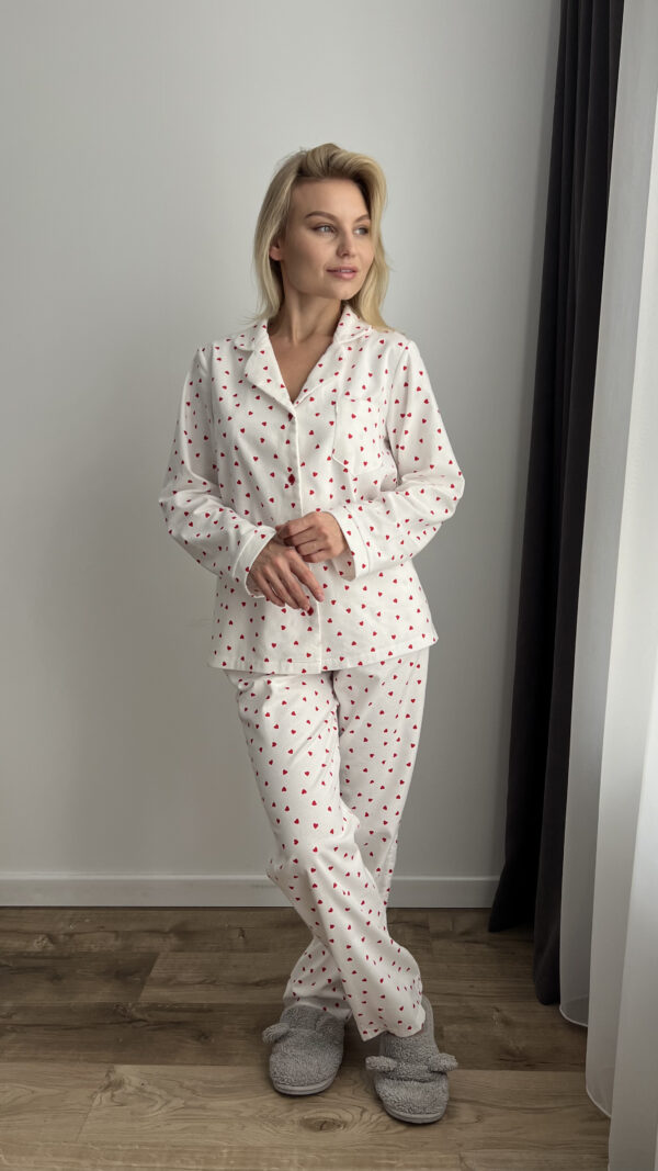 Red Hearts Pyjama Set