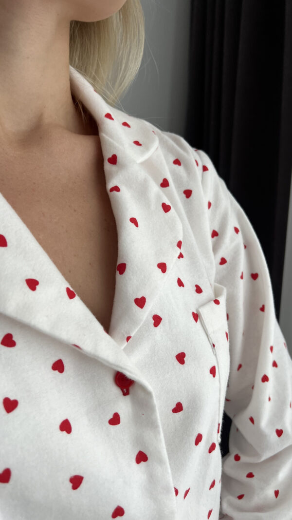 Red Hearts Pyjama Set