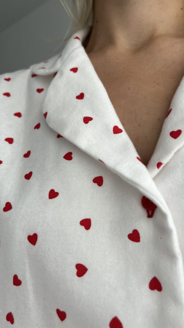 Red Hearts Pyjama Set