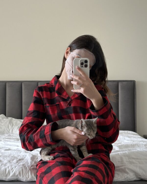 Red Check Women’s Pyjama Set