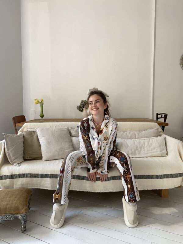 Ethnic Pattern Pyjama Set