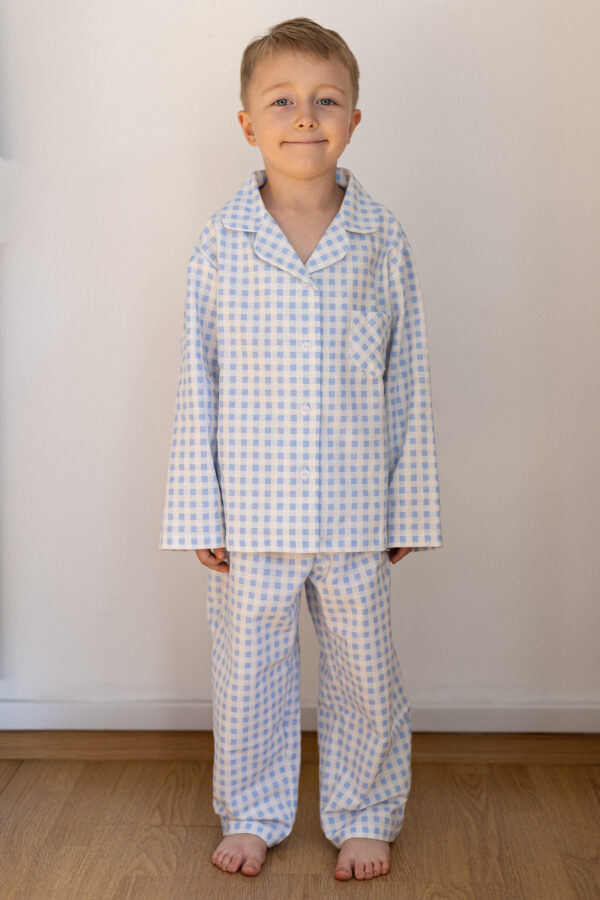 Checkerboard Check Kids’ Pyjama Set