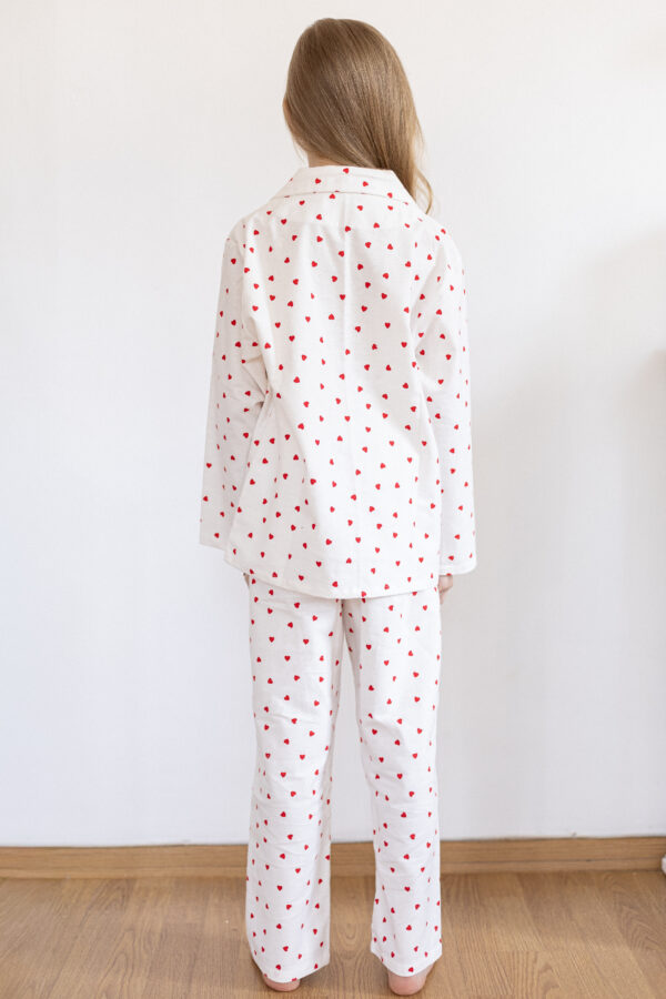 Red Hearts Kids’ Pyjama Set