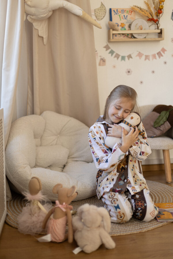Ethnic Pattern Kids’ Pyjama Set