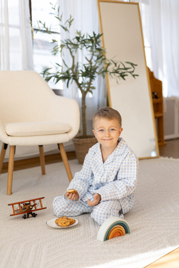 Checkerboard Check Kids’ Pyjama Set